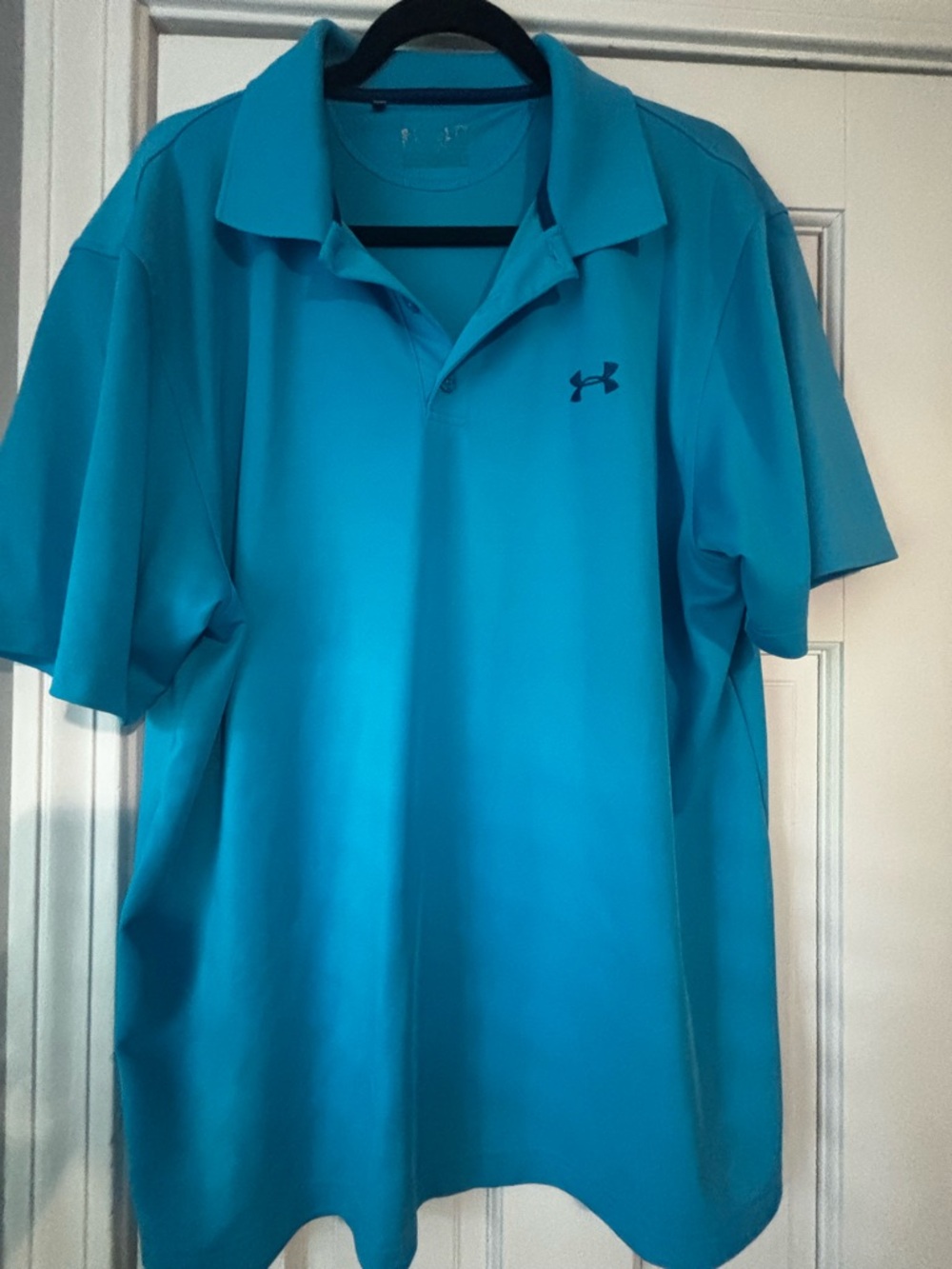 Under Armour Men’s Polo - Turquoise Blue